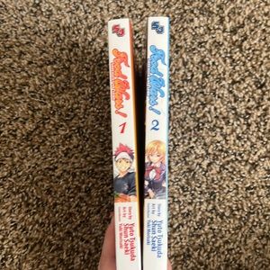 FOOD WARS VOLUME 1 AND 2